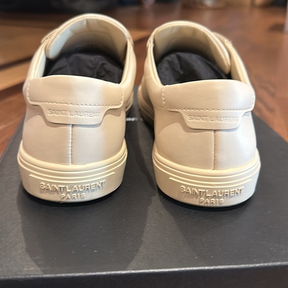 Saint Laurent YSL Andy low top sneakers size 37 tan - Picture 4 of 12